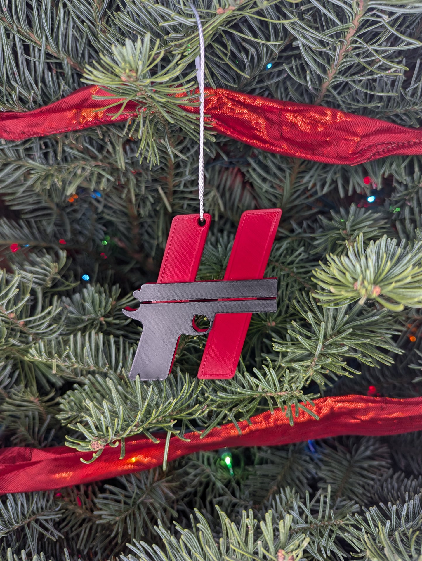 Hammy3DPrints Logo Christmas Ornament