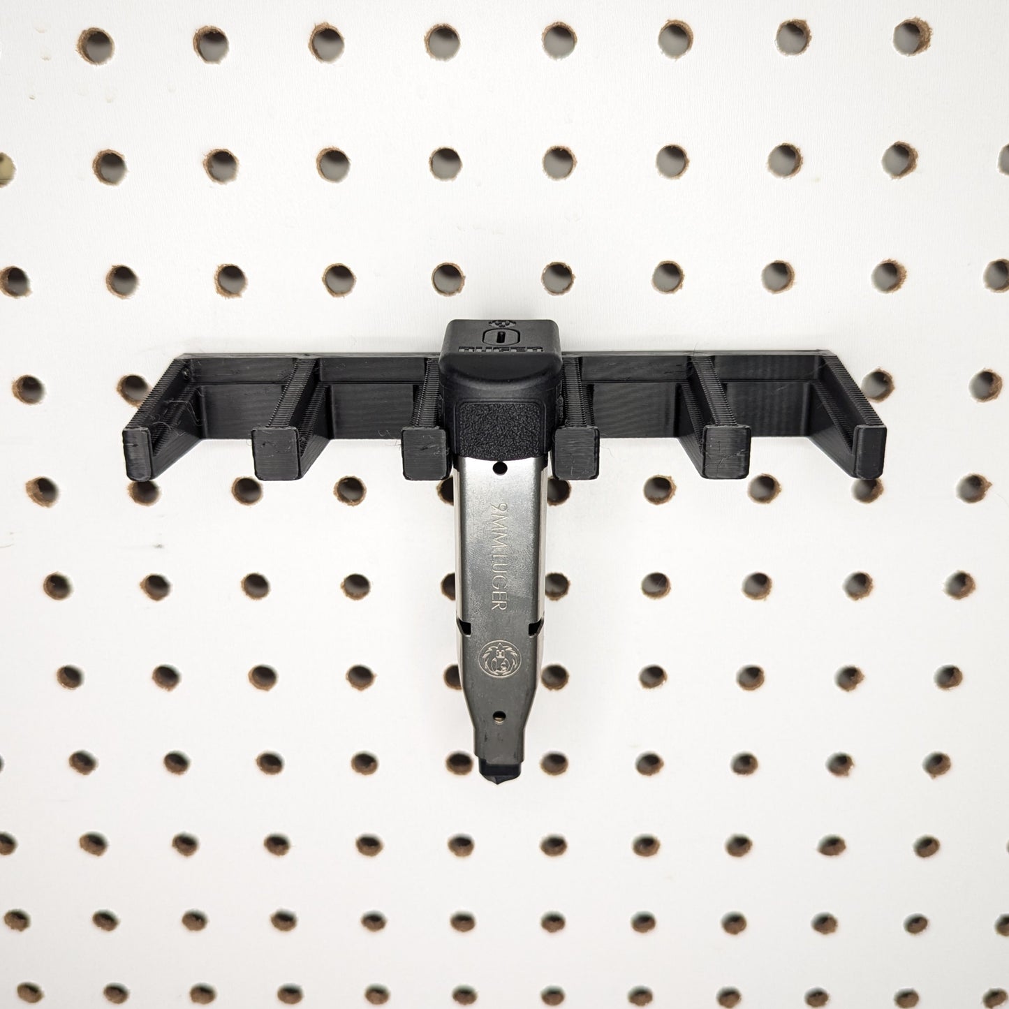 Mount for Ruger MAX-9 9mm Mags - Pegboard / IKEA Skadis / Wall Control / Vaultek | Magazine Holder Storage Rack