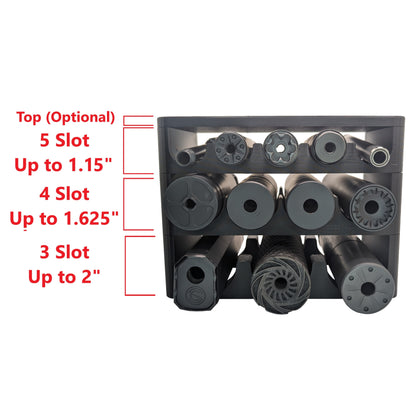 Modular Silencer Display Rack / Shelf  | Silencer Holder Storage Rack