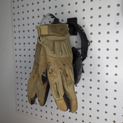 Ear Pro, Glasses, and Gloves Mount - Pegboard / IKEA Skadis / Wall Control / Vaultek | Gear Holder Storage Rack