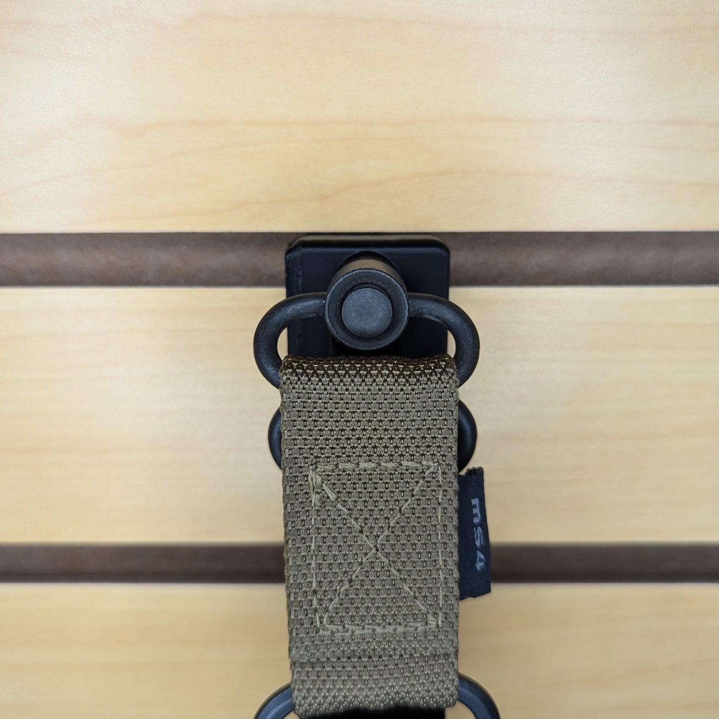 QD Cup Sling Mount - Slatwall | Gear Holder Storage Rack