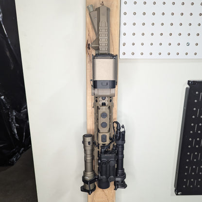 AR 15 Upper Receiver Vertical Insert Mount - Wall | Rifle Holder Storage Rack