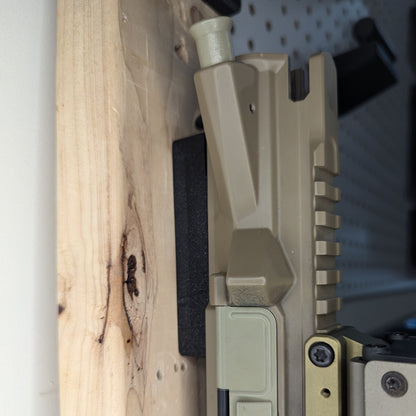 AR 15 Upper Receiver Vertical Insert Mount - Wall | Rifle Holder Storage Rack