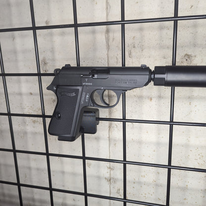 Magwell Mount for Walther PPK/s 22LR - Gridwall | Handgun Holder Storage Rack