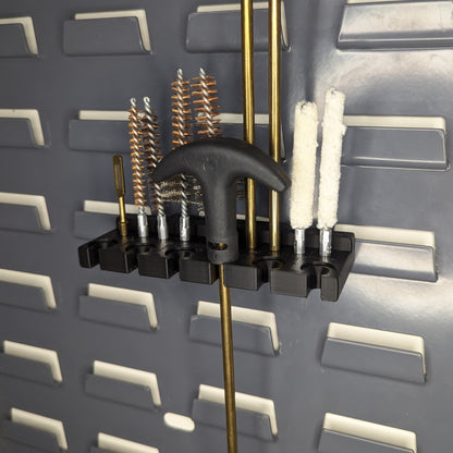 Cleaning Rod and Brush Mount - SecureIt / Akro-Mils | Reloading Holder Storage Rack
