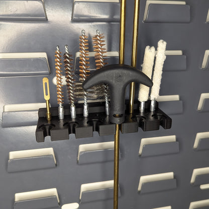 Cleaning Rod and Brush Mount - SecureIt / Akro-Mils | Reloading Holder Storage Rack