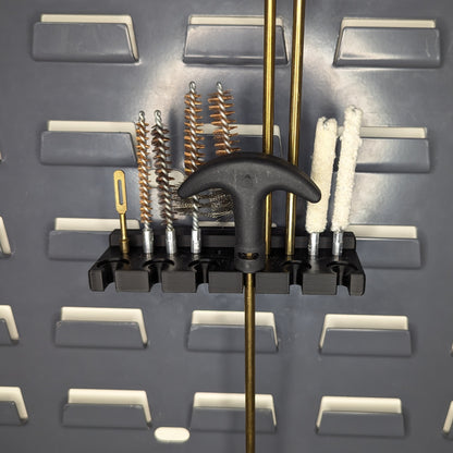 Cleaning Rod and Brush Mount - SecureIt / Akro-Mils | Reloading Holder Storage Rack