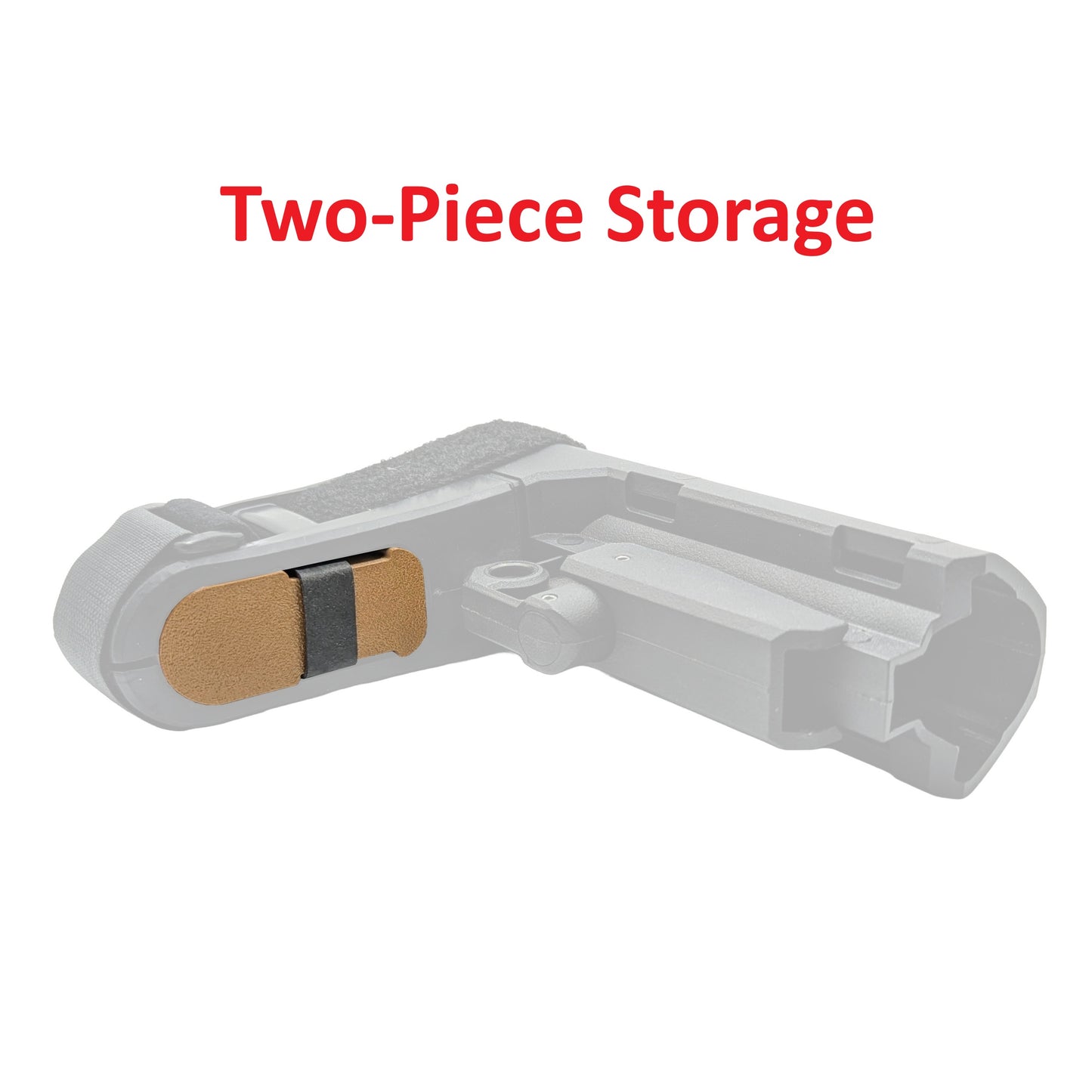 Storage Plug Shape Retainer for SBA3 Brace (Optional Battery Storage)