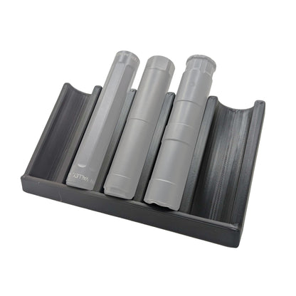 Angled Silencer Display Rack / Shelf  | Suppressor Holder Storage Rack