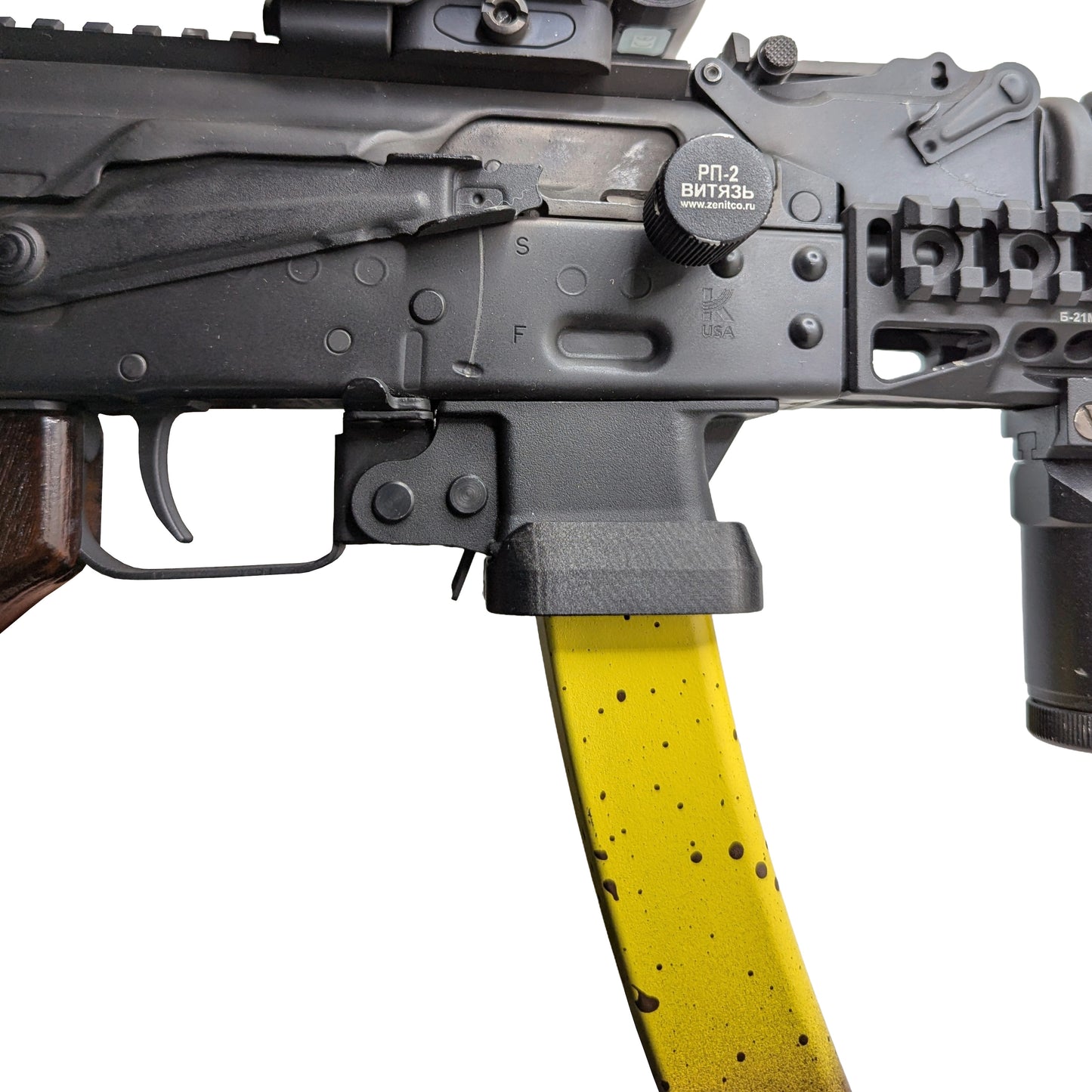 Friction-Fit Flared Magwell for Kalashnikov USA KP9 / KR9