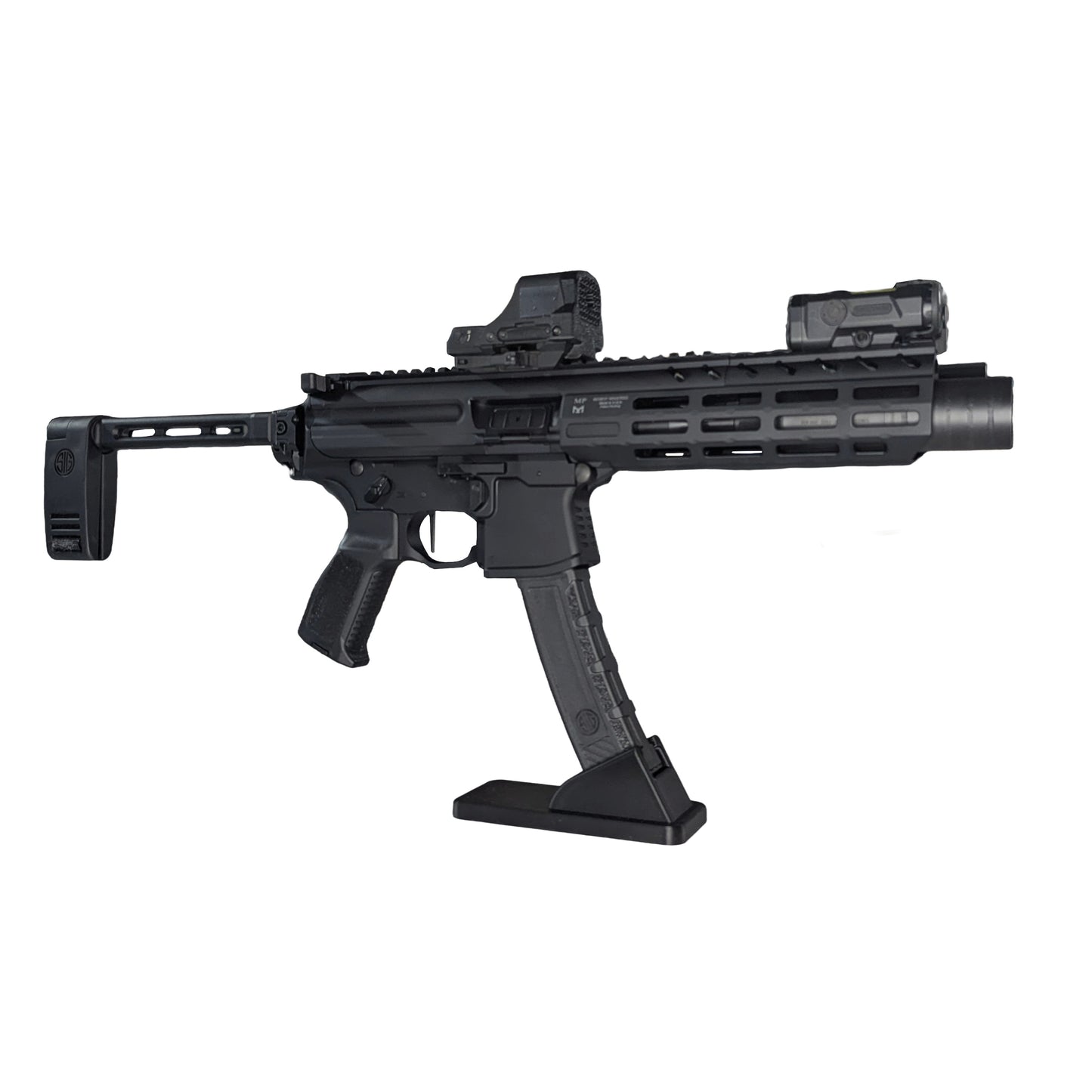 Display Stand for Sig MPX 9mm (35-Round Thril Mag) | Rifle Holder Storage Rack