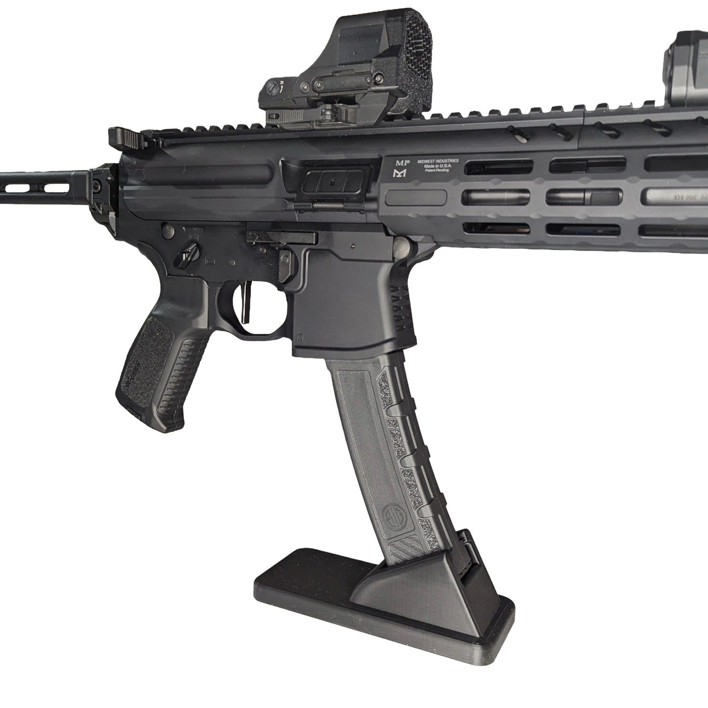 Display Stand for Sig MPX 9mm (35-Round Thril Mag) | Rifle Holder Storage Rack