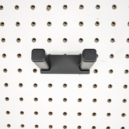 Universal Pistol Mount - Bar Version - Pegboard / IKEA Skadis / Wall Control / Vaultek | Handgun Holder Storage Rack