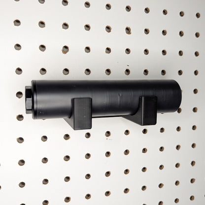 Silencer / Suppressor Display Mount Horizontal - Pegboard / IKEA Skadis / Wall Control / Vaultek | Gear Holder Storage Rack