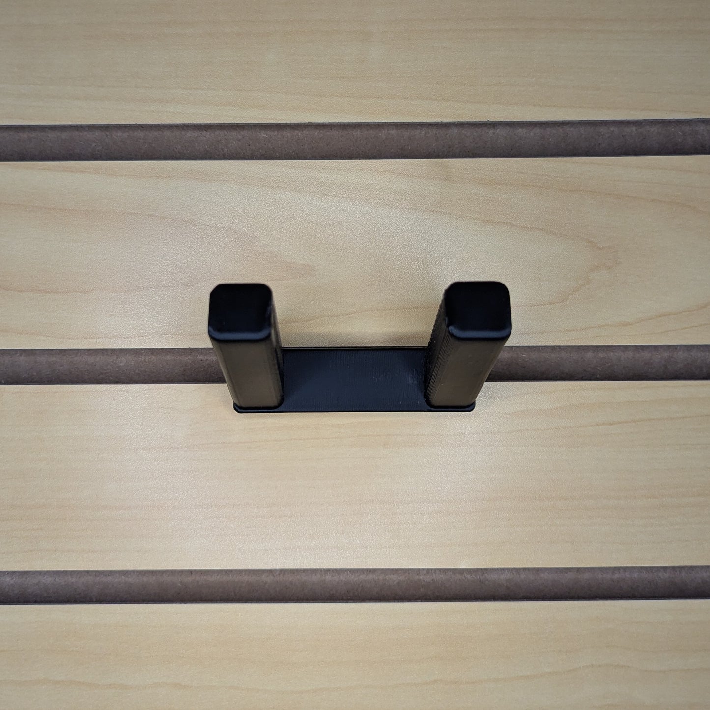 Universal Pistol Mount - Bar Version - Slatwall | Handgun Holder Storage Rack