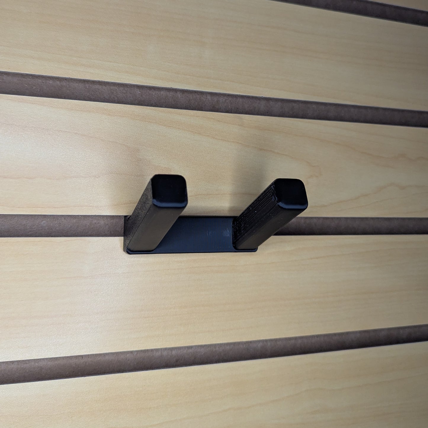 Universal Pistol Mount - Bar Version - Slatwall | Handgun Holder Storage Rack