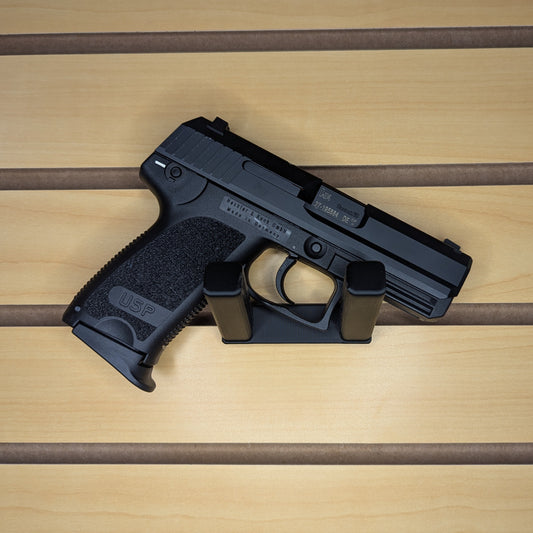 Universal Pistol Mount - Bar Version - Slatwall | Handgun Holder Storage Rack