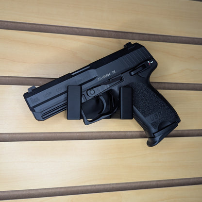 Universal Pistol Mount - Cradle Version - Slatwall | Handgun Holder Storage Rack