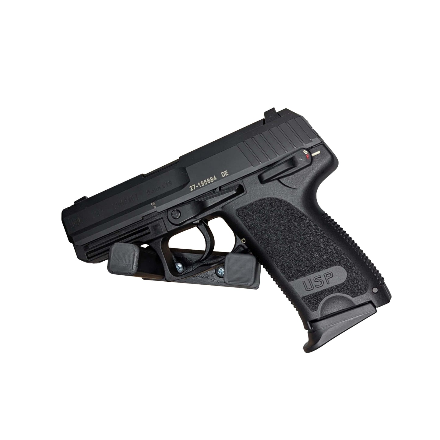 Universal Pistol Mount - Bar Version - Wall | Handgun Holder Storage Rack