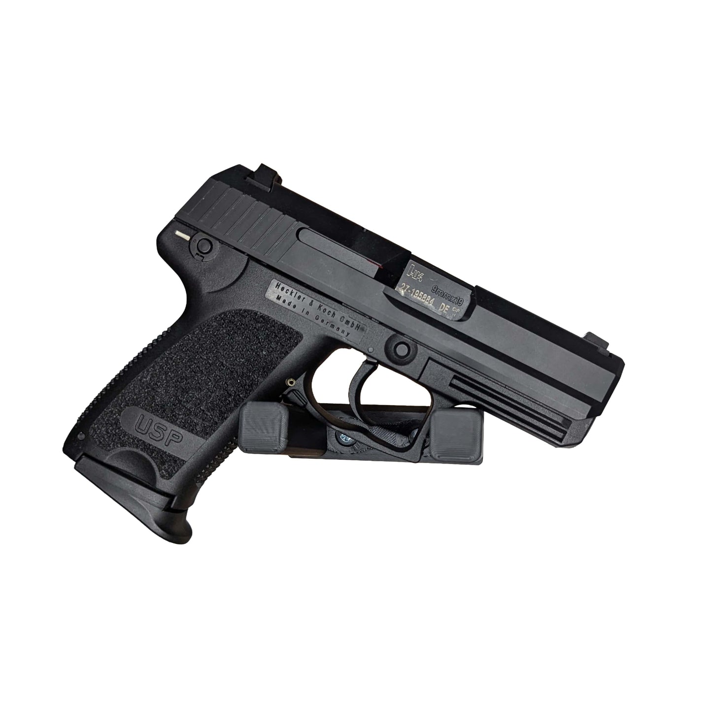 Universal Pistol Mount - Bar Version - Wall | Handgun Holder Storage Rack