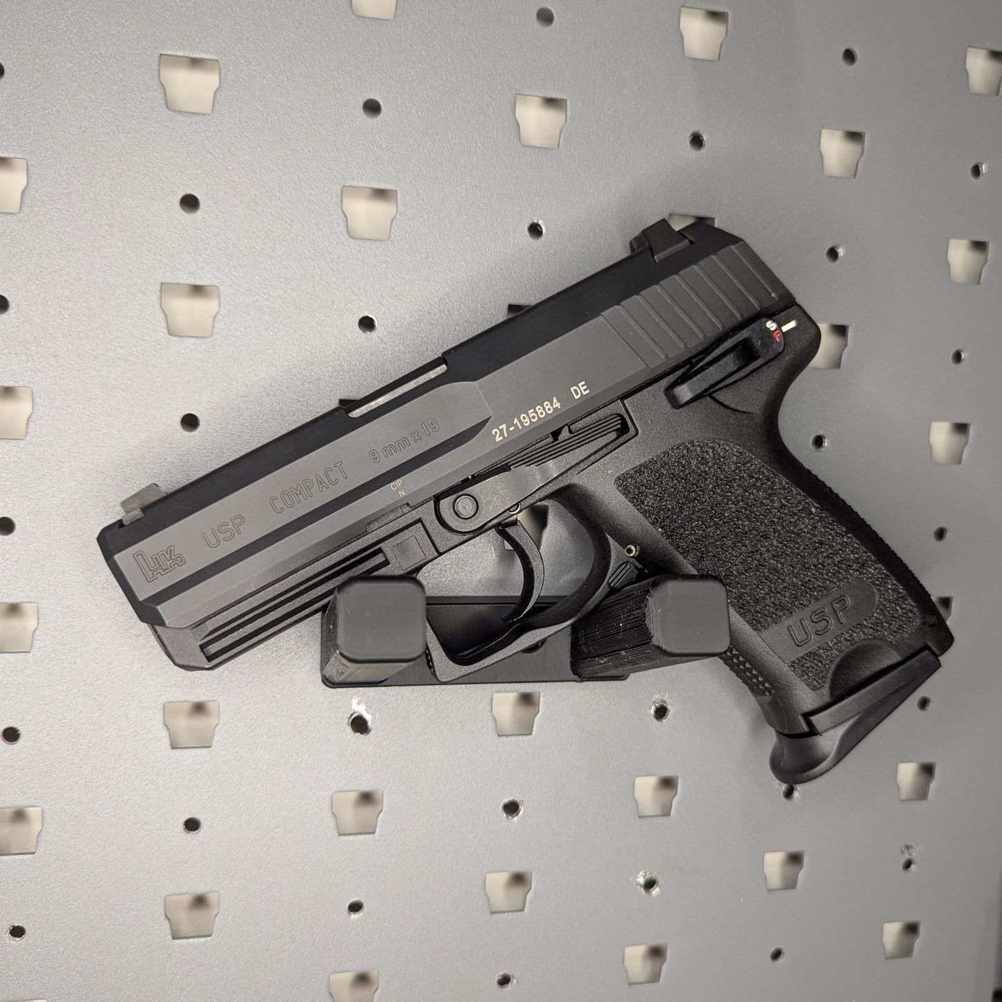 Universal Pistol Mount - Bar Version - GallowTech | Handgun Holder Storage Rack