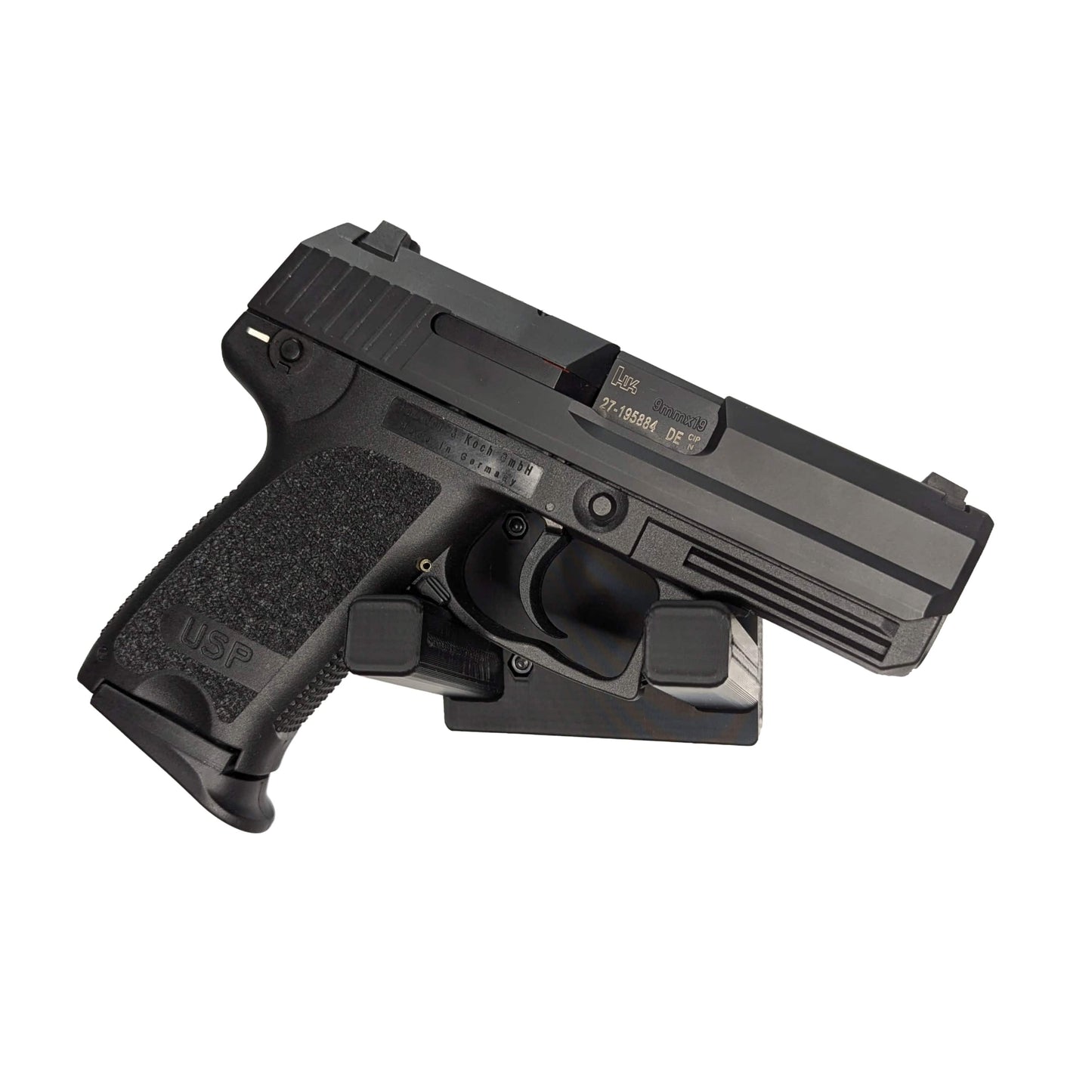 Universal Pistol Mount - Bar Version - Magnet | Handgun Holder Storage Rack