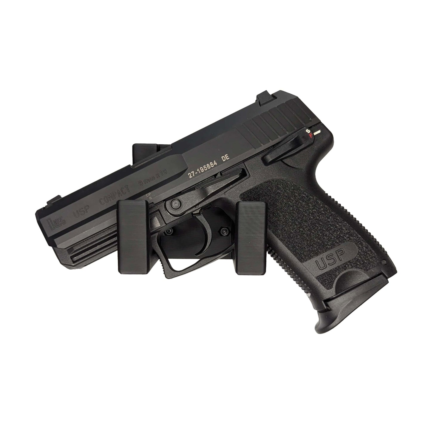 Universal Pistol Mount - Cradle Version - Magnet | Handgun Holder Storage Rack