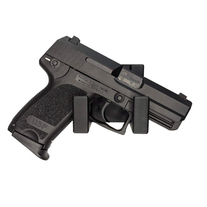 Universal Pistol Mount - Cradle Version - Magnet | Handgun Holder Storage Rack