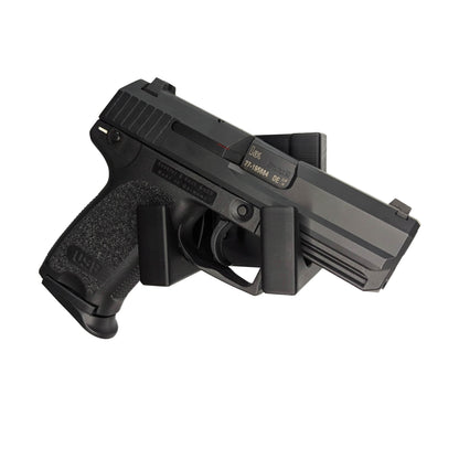 Universal Pistol Mount - Cradle Version - Magnet | Handgun Holder Storage Rack