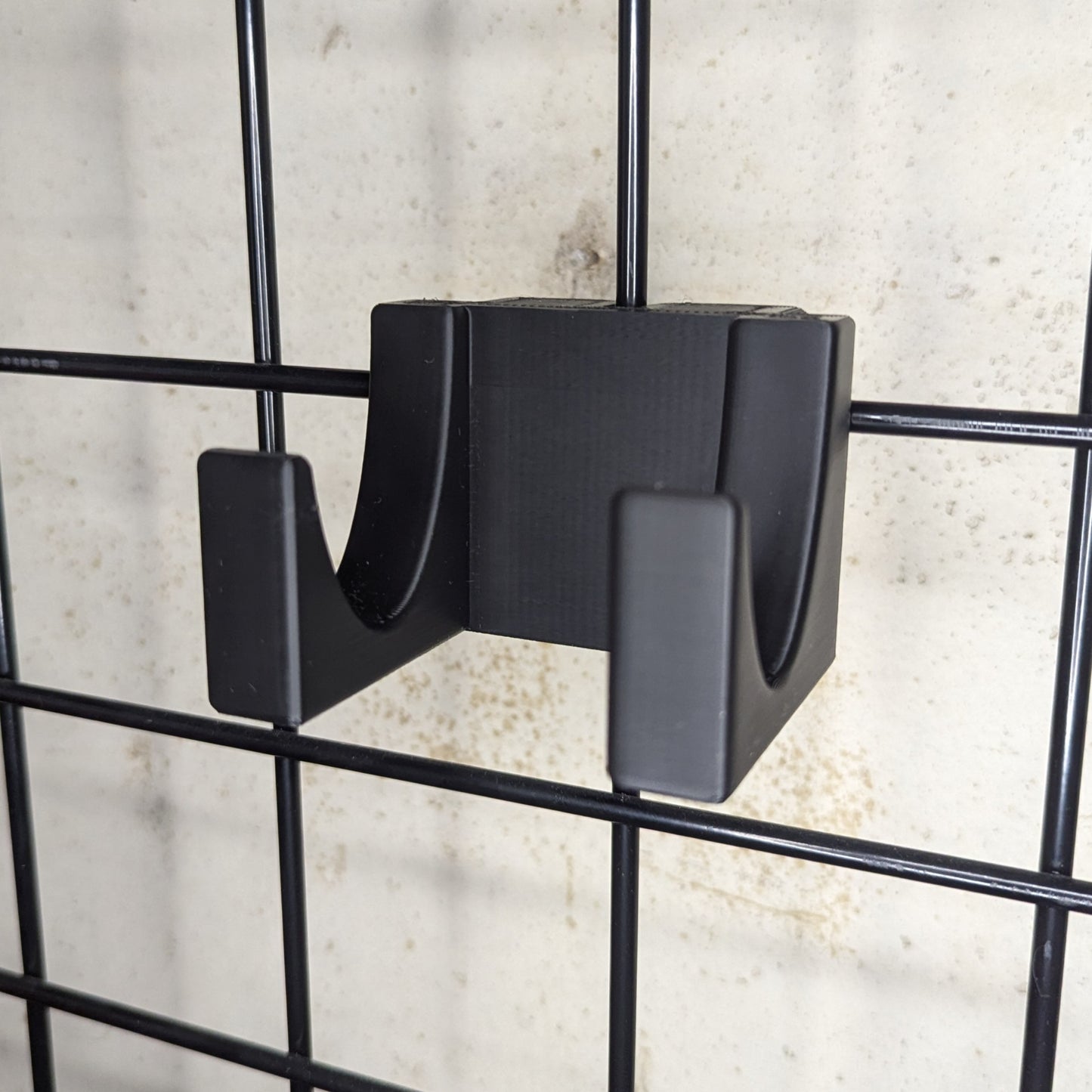 Universal Pistol Mount - Cradle Version - Gridwall | Handgun Holder Storage Rack