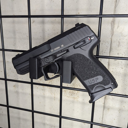 Universal Pistol Mount - Cradle Version - Gridwall | Handgun Holder Storage Rack