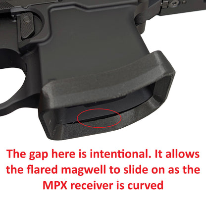 Friction-Fit Flared Magwell for Sig MPX