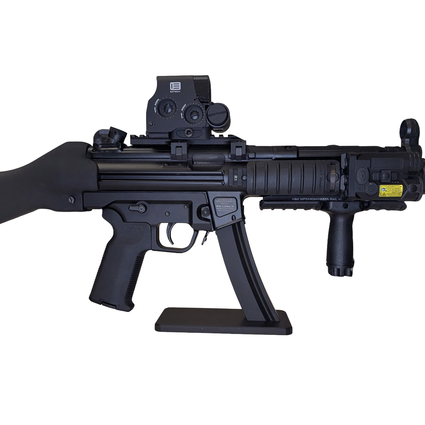 Display Stand for HK MP5 Curved | Rifle Holder Storage Rack