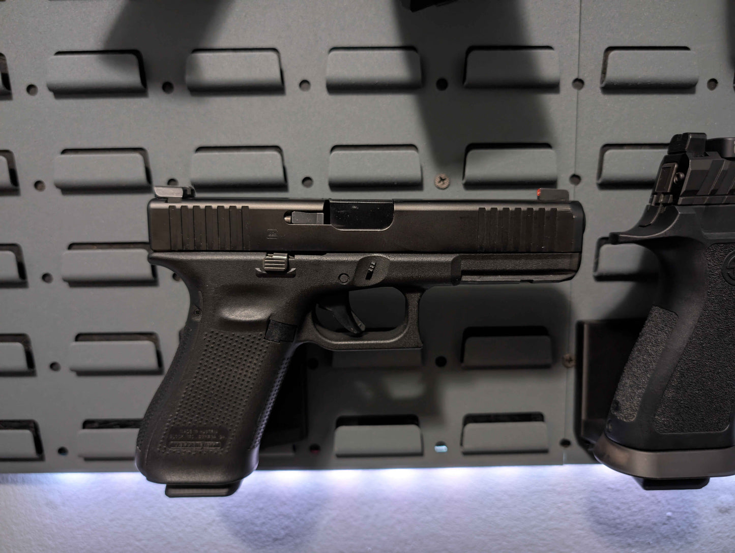 Magwell Mount for Glock 9mm/40/357 for SecureIt / Akro-Mils | Handgun Holder Storage Rack
