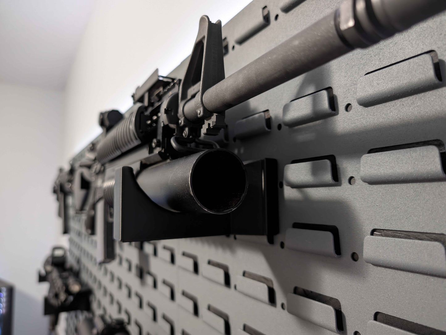 Universal Horizontal Gun Mount for SecureIt / Akro-Mils | Rifle Holder Storage Rack