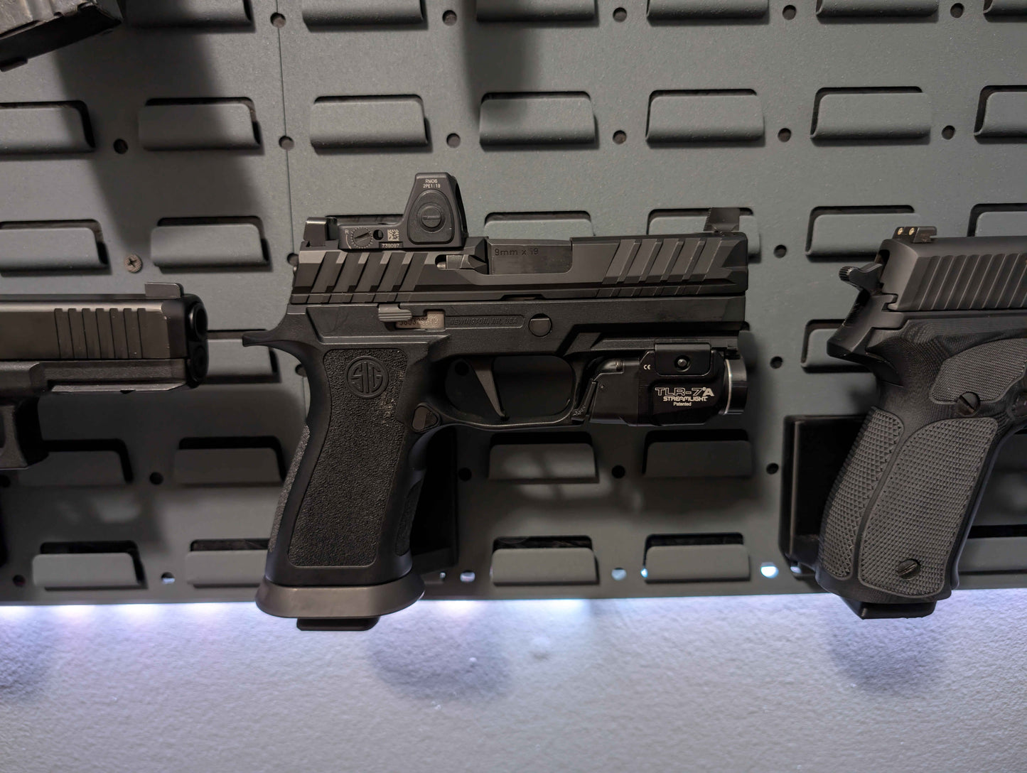 Magwell Mount for Sig P320 9mm for SecureIt / Akro-Mils | Handgun Holder Storage Rack