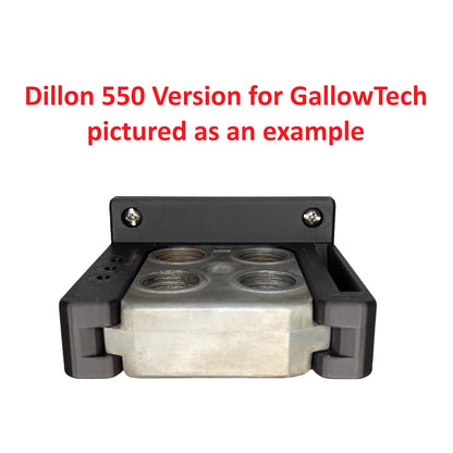 Dillon 550 / 650 / 750 Toolhead Mount - Slatwall | Reloading Holder Storage Rack