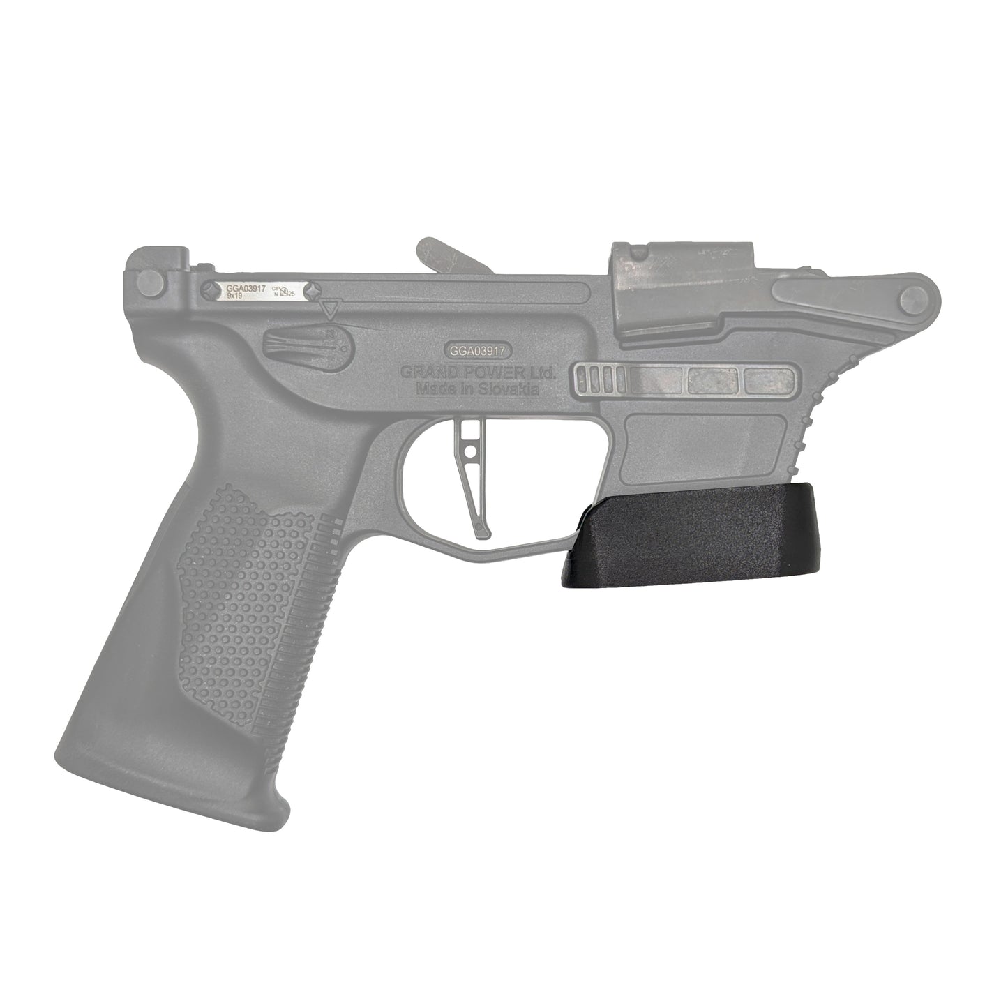 Friction-Fit Flared Magwell for Stribog SP9A3G 9mm
