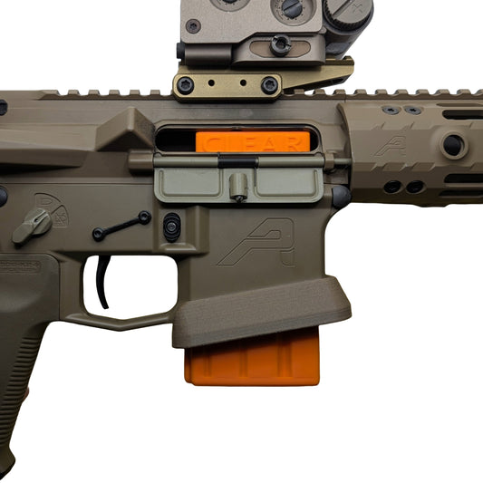 Chamber Flag Safety Block Insert for AR15 / STANAG Mag Lowers