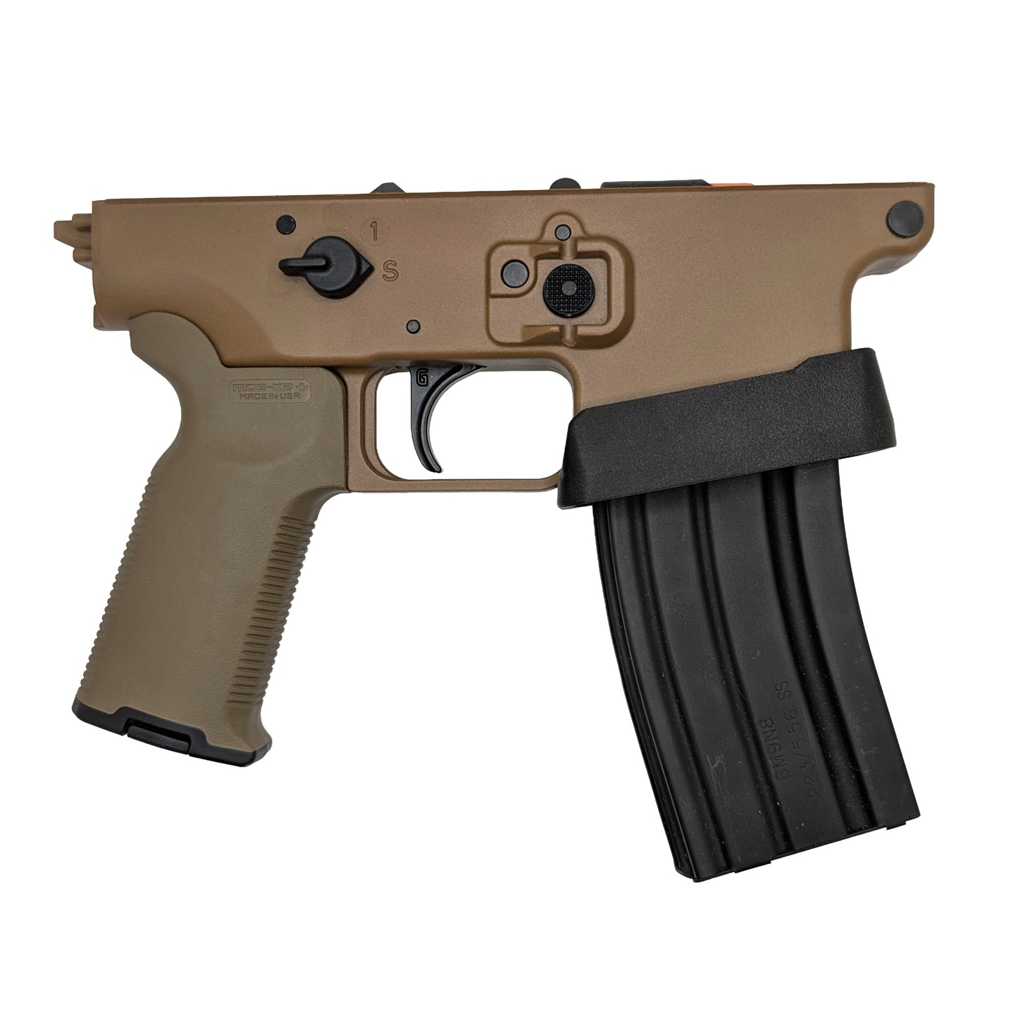 Friction-Fit Flared Magwell for SCAR 15P / 16S