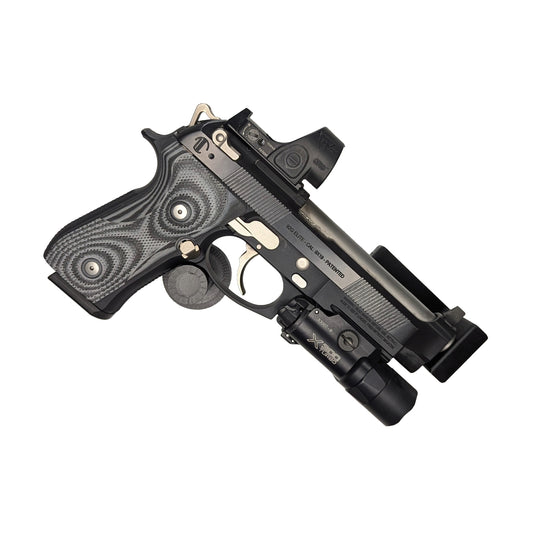 Universal Pistol / Silencer Mount - Magnetic | Handgun Holder Storage Rack