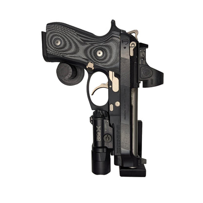 Universal Pistol / Silencer Mount - Magnetic | Handgun Holder Storage Rack