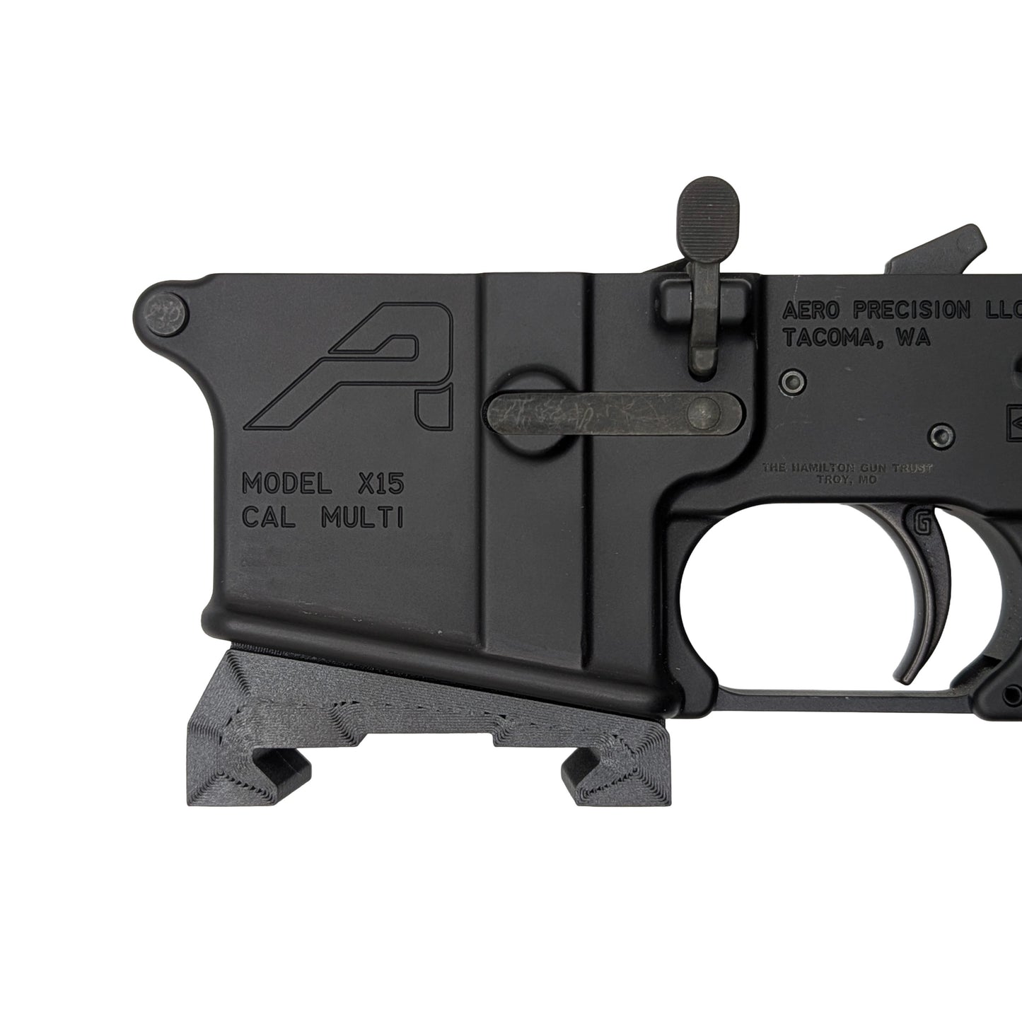 AR Magwell Belt-Fed Nutsack Adapter - Forward and Straight Version