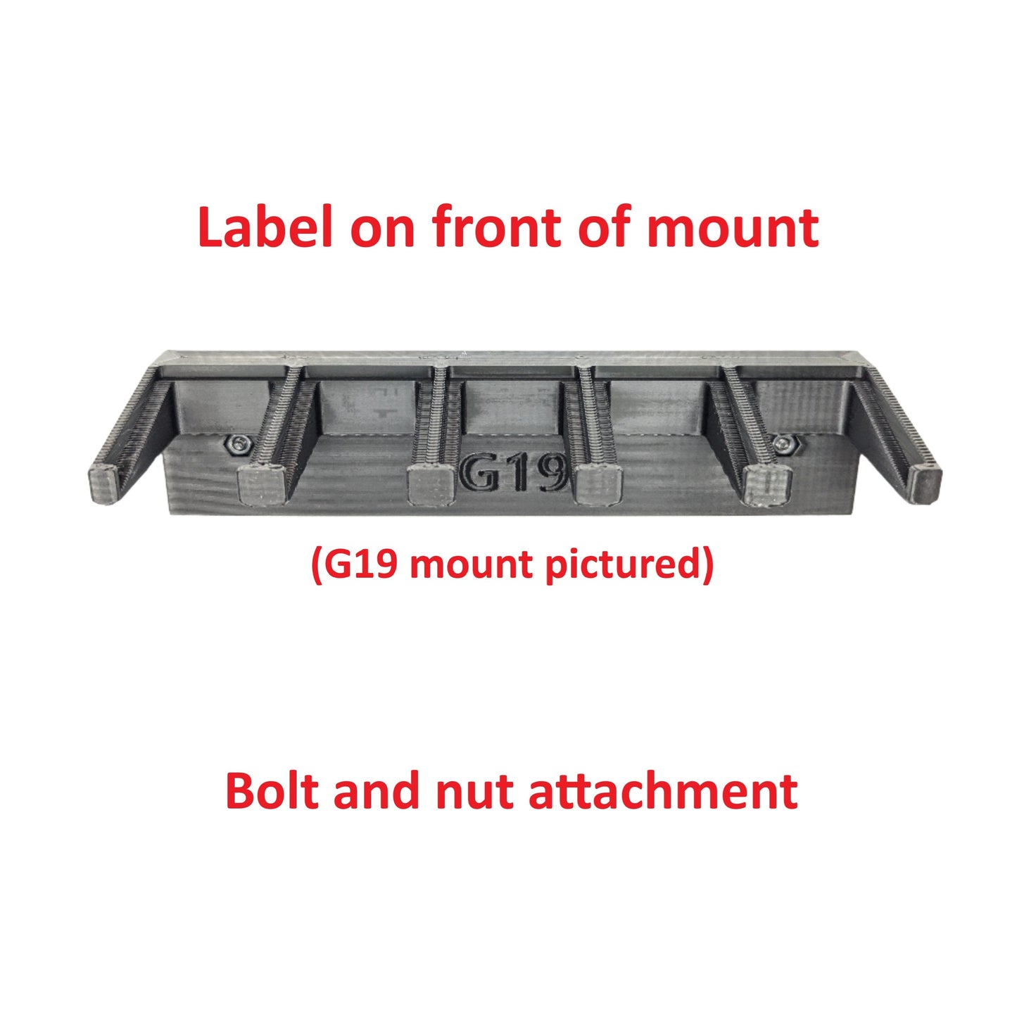 Mount for AR 10 Pattern Mags - Magnetic | Magazine Holder Storage Rack