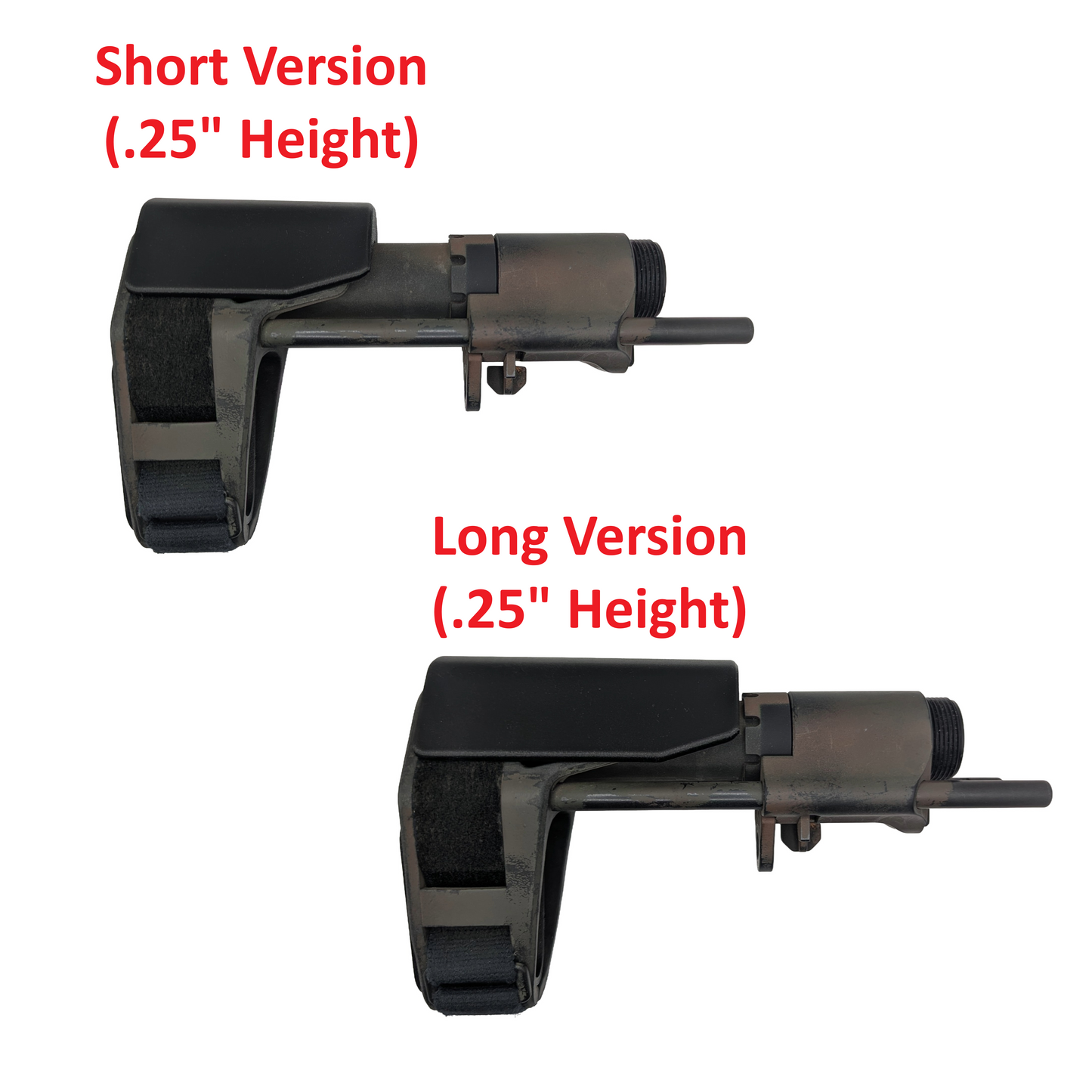 Cheek Riser Slim Version for SBPDW Brace | Multiple Colors Available