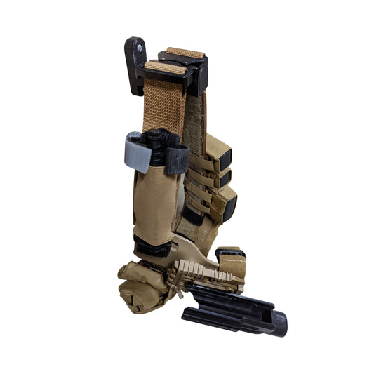 Shooting Belt / Battle Belt Mount - Wall | Gear Holder Storage Rack
