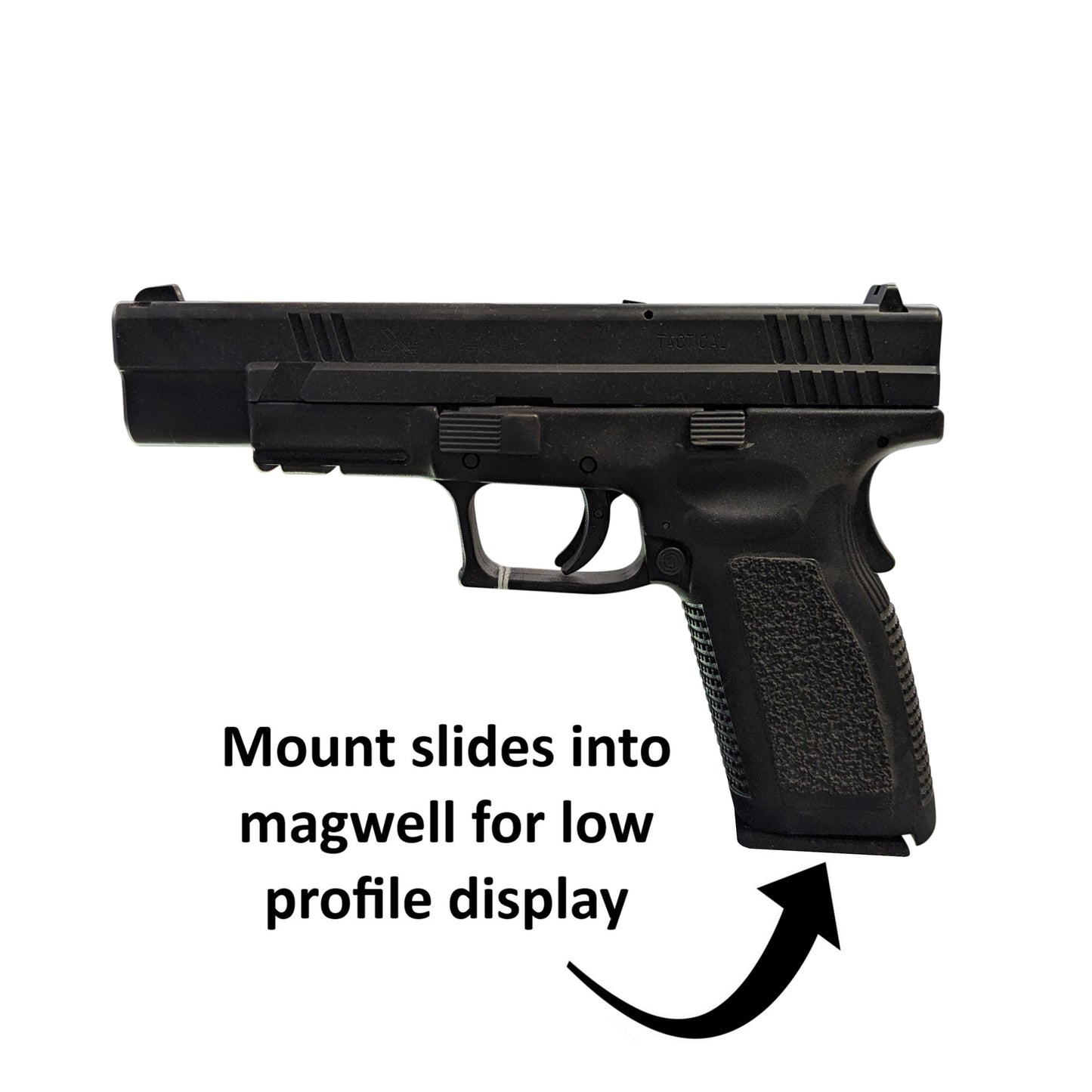 Magwell Mount for Springfield XD / XDM / Elite 45 - Gridwall | Handgun Holder Storage Rack