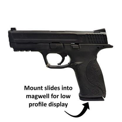 Magwell Mount for S&W M&P 10mm - Gridwall | Handgun Holder Storage Rack