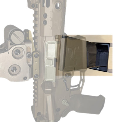 AR 15 Inline Vertical Magwell Mount - Slatwall | Rifle Holder Storage Rack