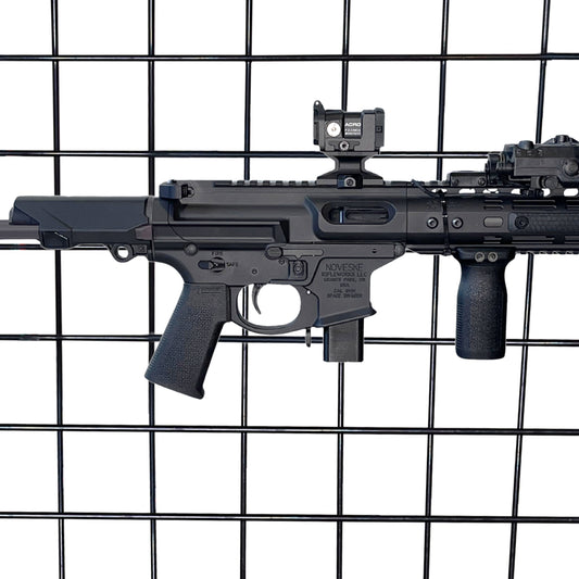 AR 9 Magwell Mount - Gridwall | Rifle Holder Storage Rack